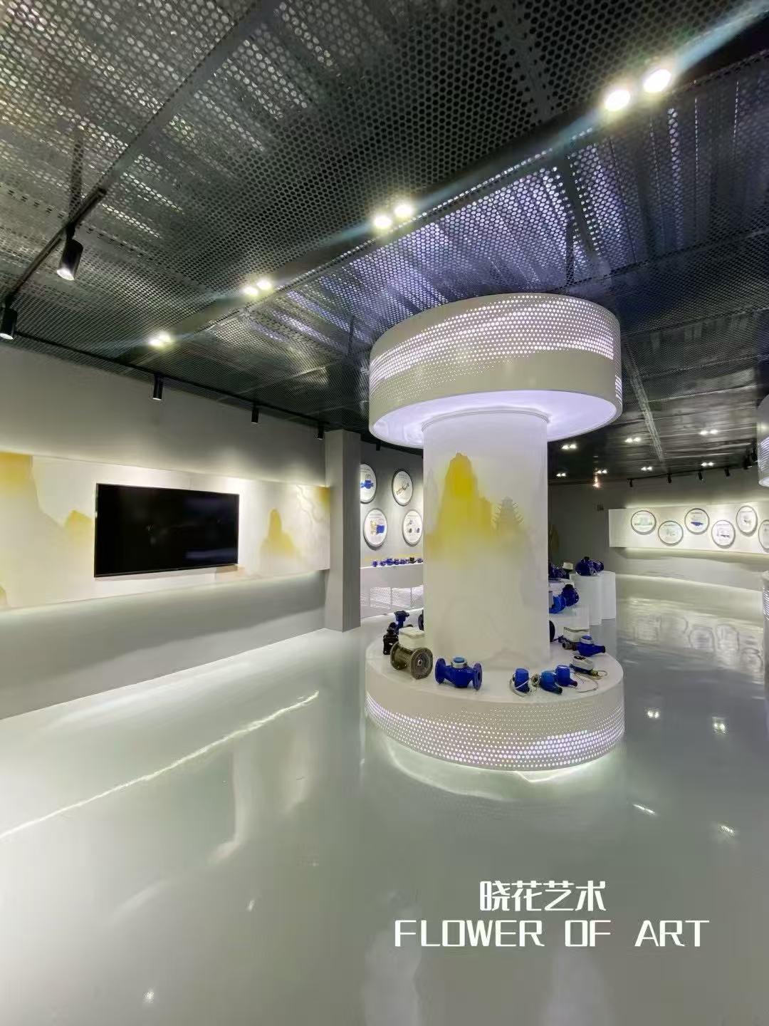 臨沂市水表廠 展廳設計施工