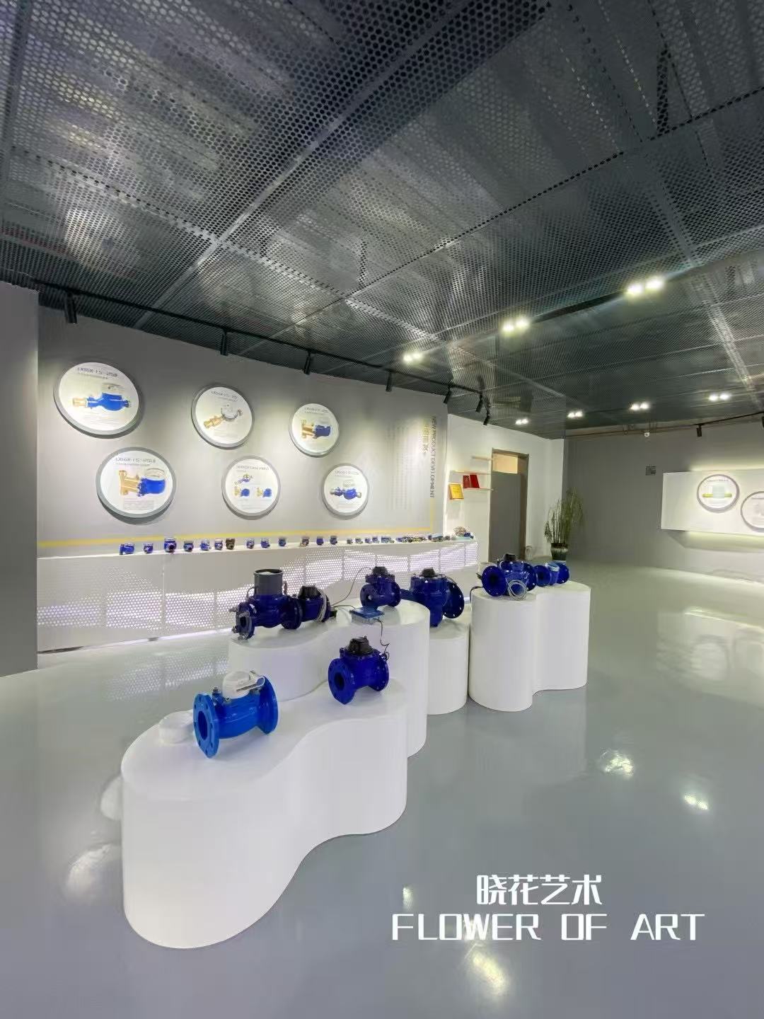 臨沂市水表廠 展廳設計施工