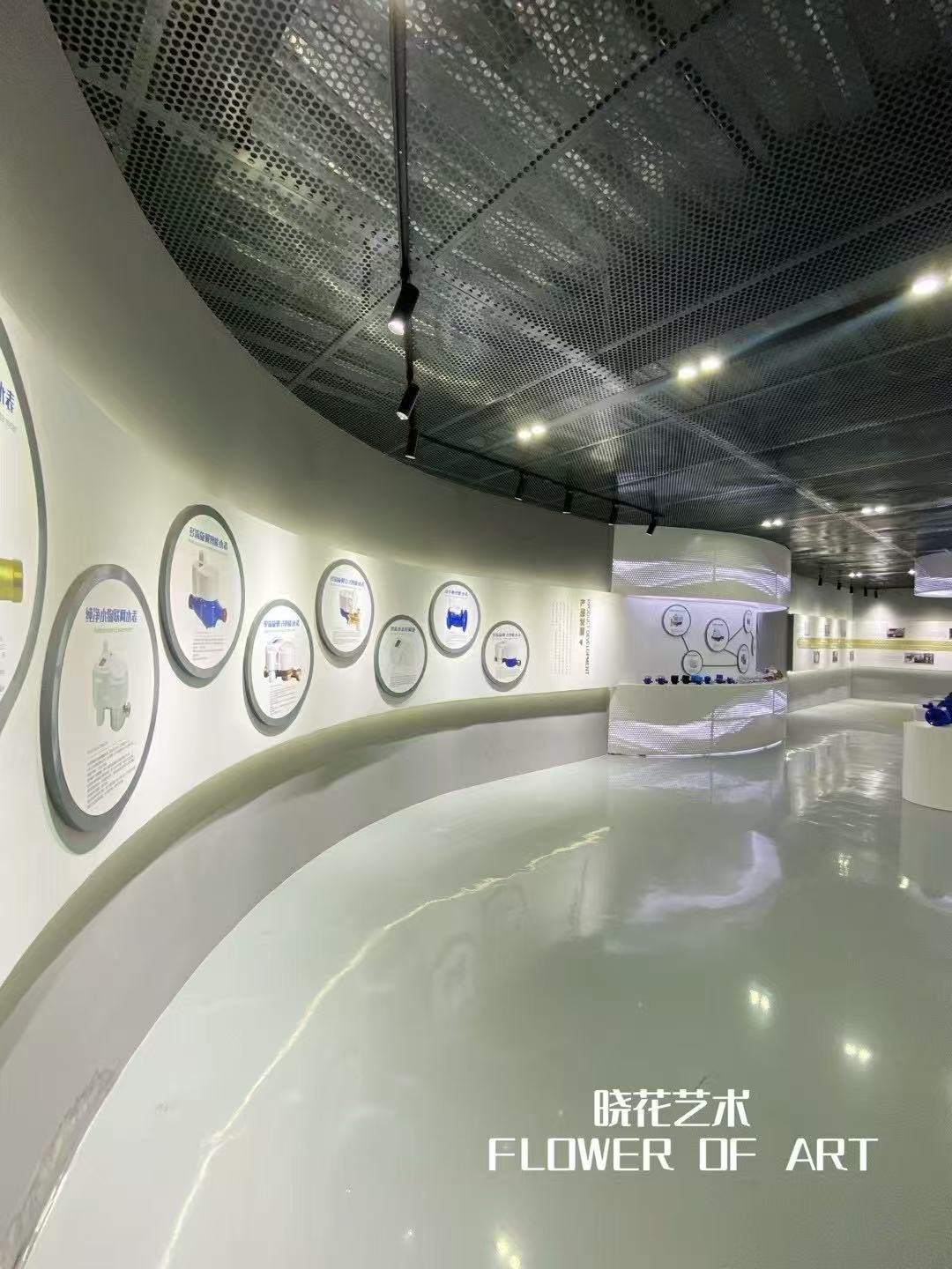 臨沂市水表廠 展廳設計施工
