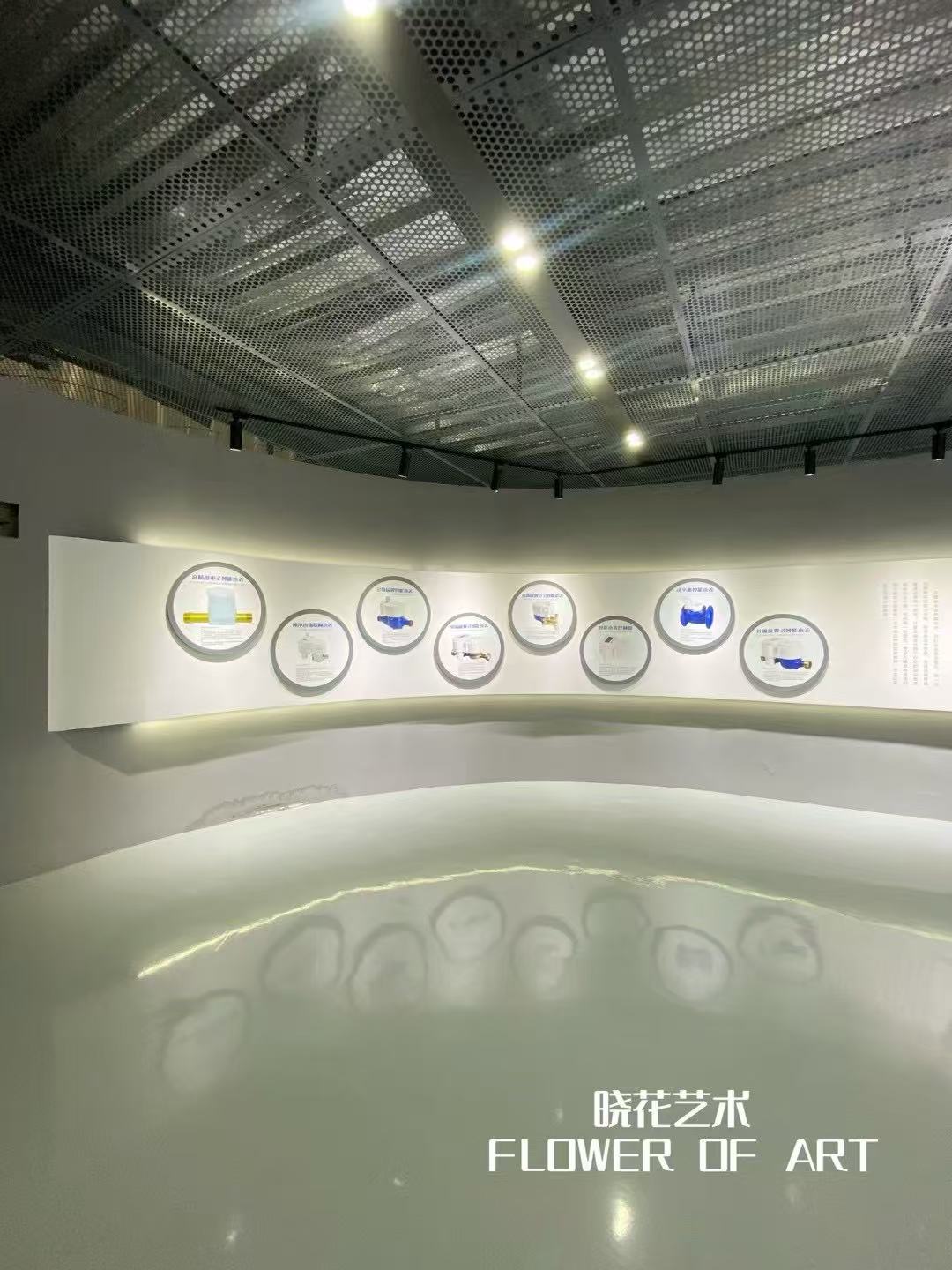 臨沂市水表廠 展廳設計施工